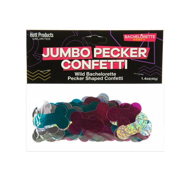 Jumbo Pecker Party Confetti