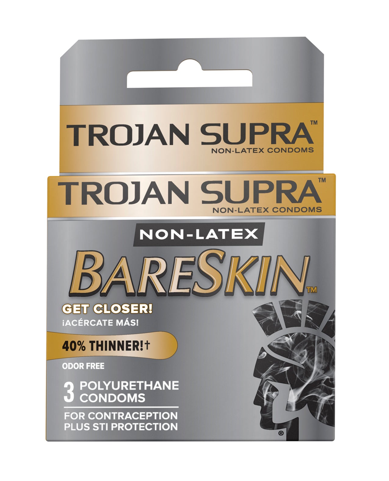 Trojan Supra Ultra-Thin Polyurethane Condoms