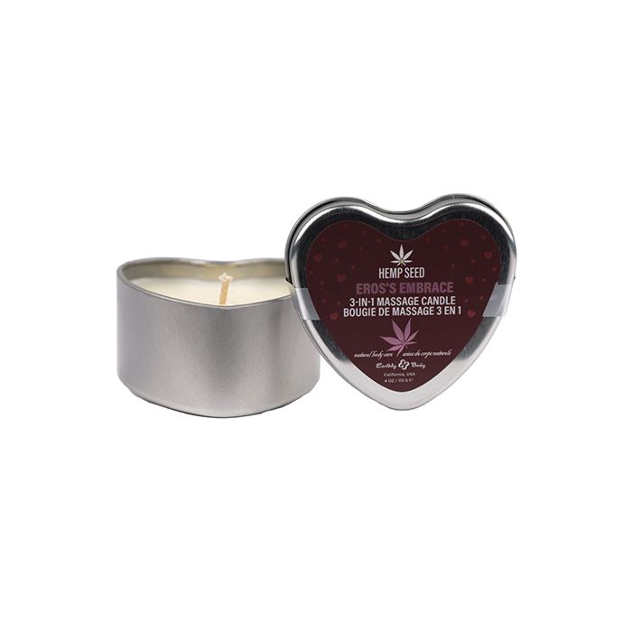 Earthly Body Massage Candle Valentines