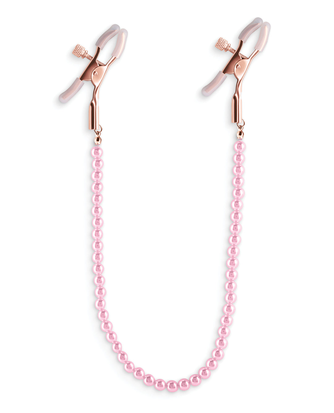 Bound Nipple Clamps DC1 -Rose Gold/Pink