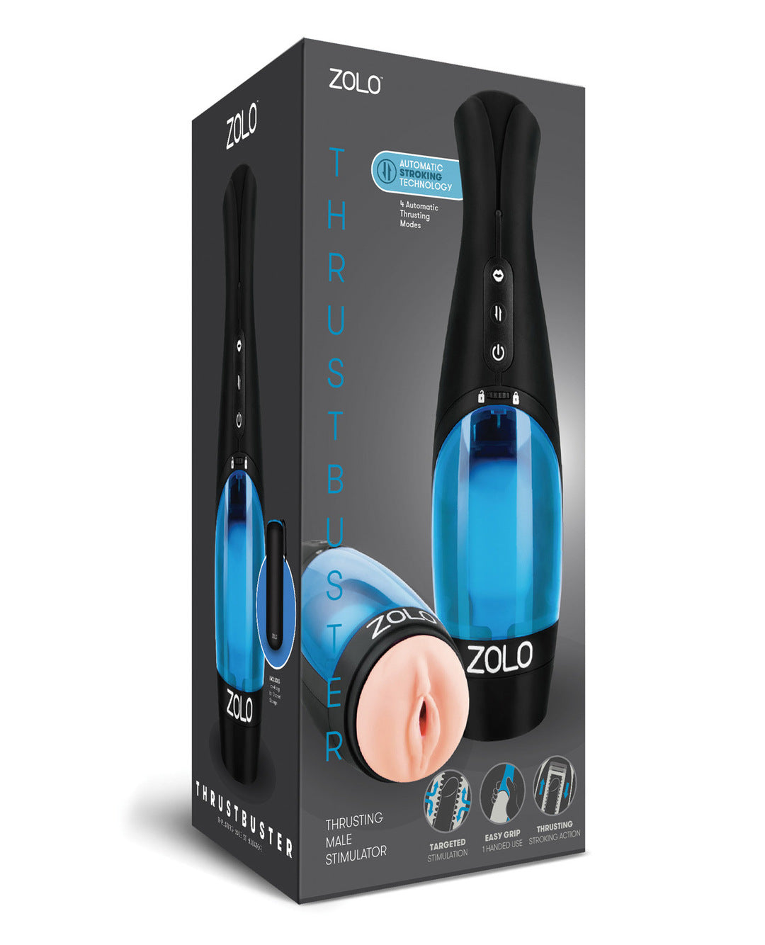 ZOLO Thrustbuster Rechargeable Vibrating Stoker