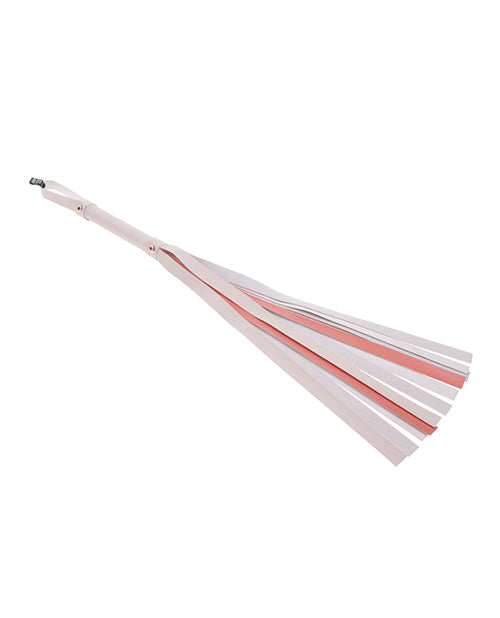 Sex & Mischief Peaches 'N Cream Stripe Flogger