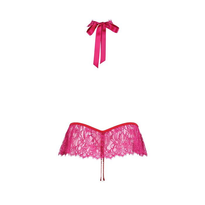 1904 Lace Halter Teddy