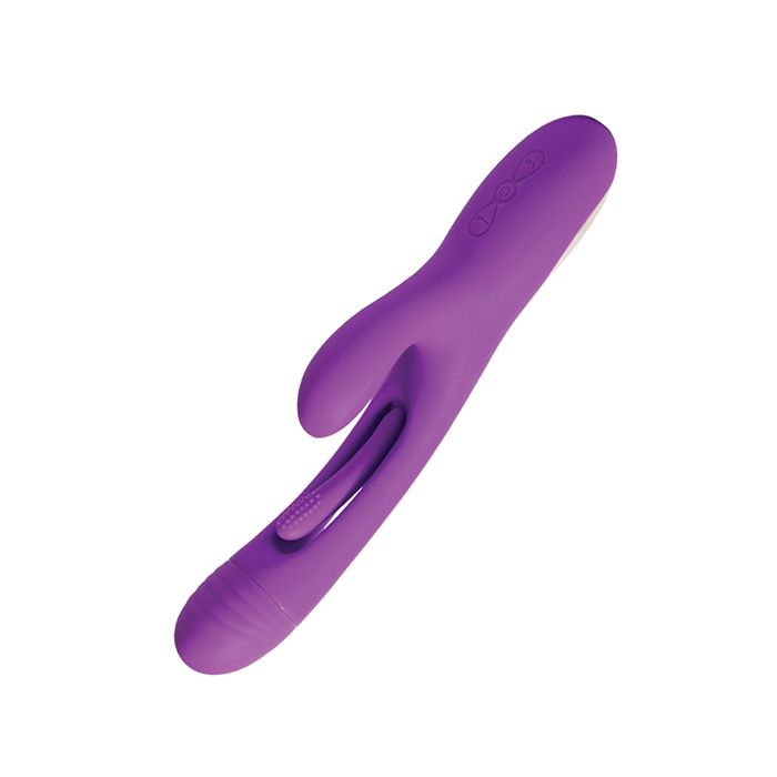 Bora G-Spot Tapping Rabbit Vibrator Purple