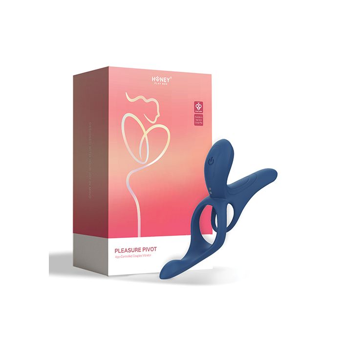 Pleasure Pivot App-Controlled Couples Vibrator Pleasure Pivot App-Controlled Couples Vibrator