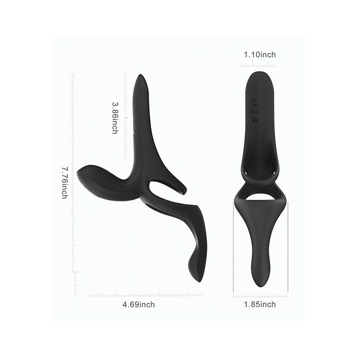 Pleasure Pivot App-Controlled Couples Vibrator Pleasure Pivot App-Controlled Couples Vibrator