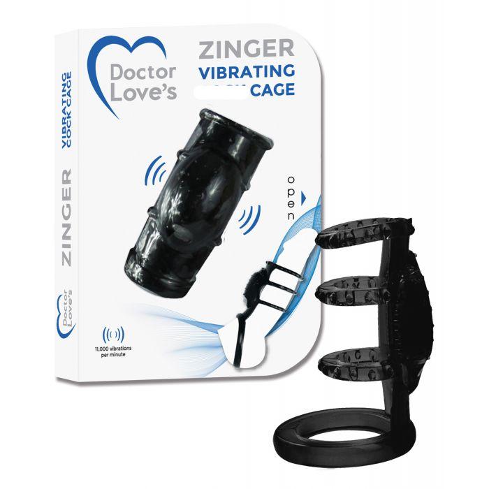 Doctor Love's Zinger Vibrating C Cage