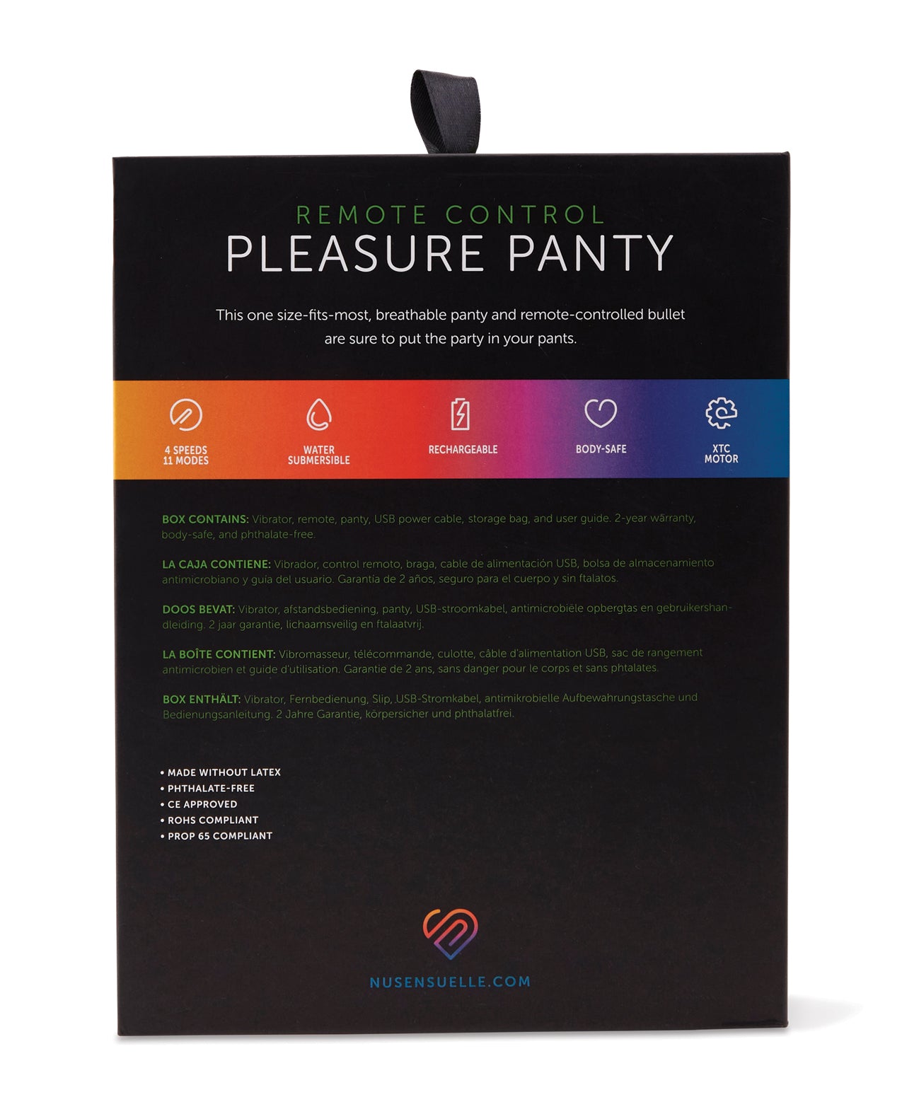 Nu Sensuelle Pleasure Panty