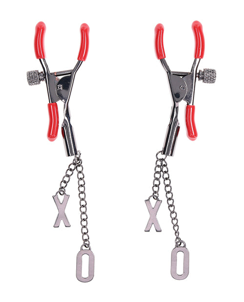 Sex & Mischief Ex's & Oh's Nipple Clamps