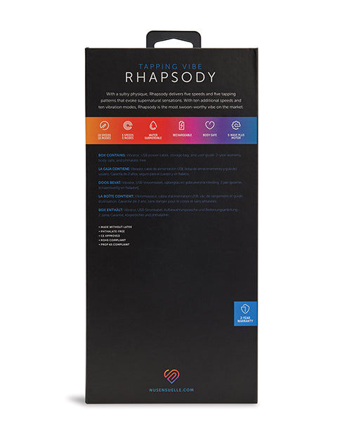 Nu Sensuelle Rhapsody Tapping Vibe