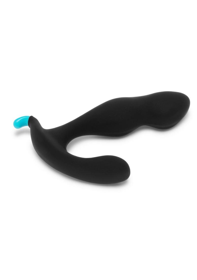 B-Vibe Rocker Plug Silicone Weighted Prostate Plug Black