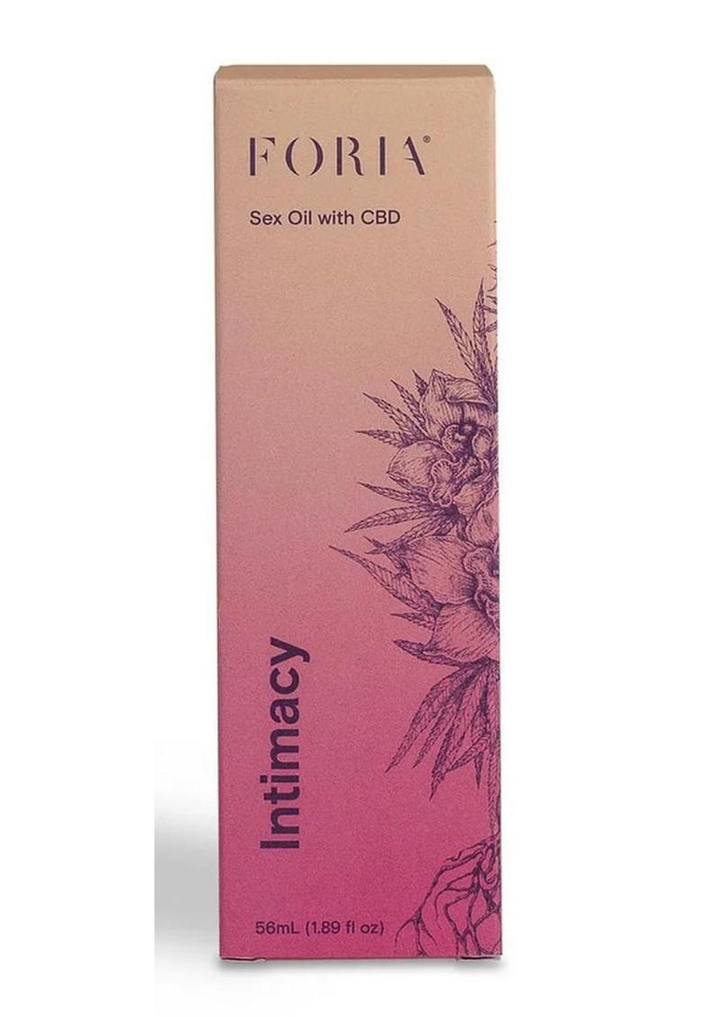 Foria Intimacy Sex Oil with CBD