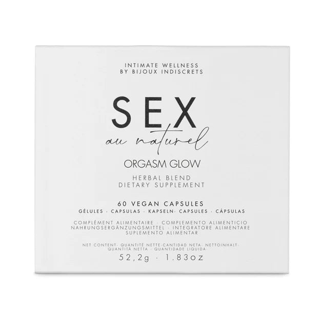 Bijoux Indiscrets Sex au Naturel Orgasm Glow Supplement 60 Capsules