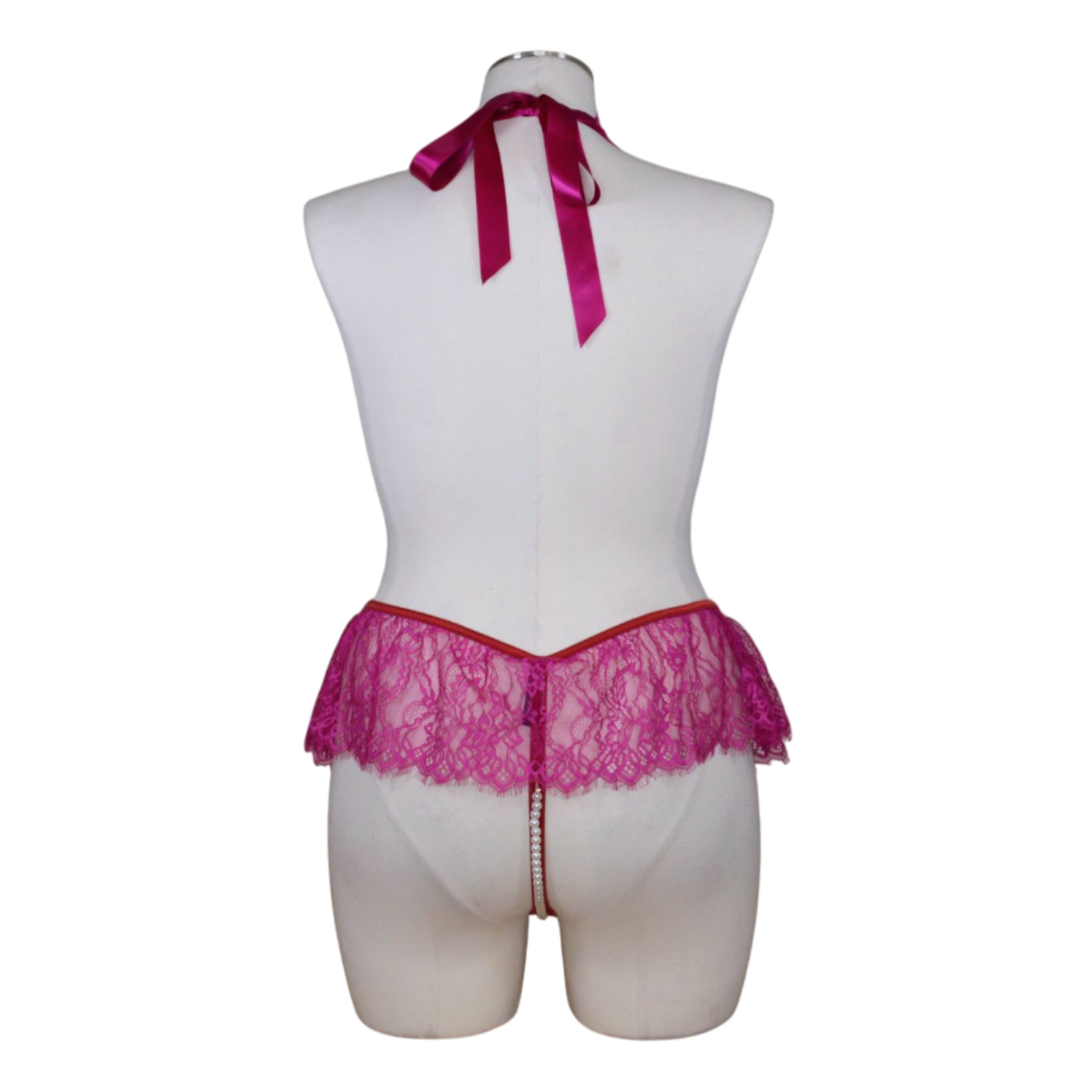 1904 Lace Halter Teddy