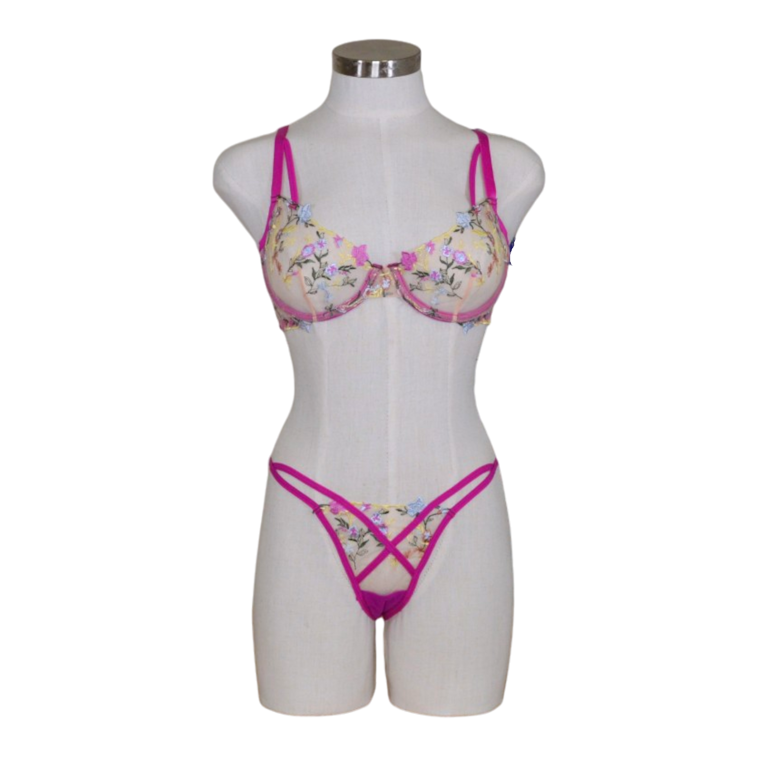 75265 Embroidered Lace Set