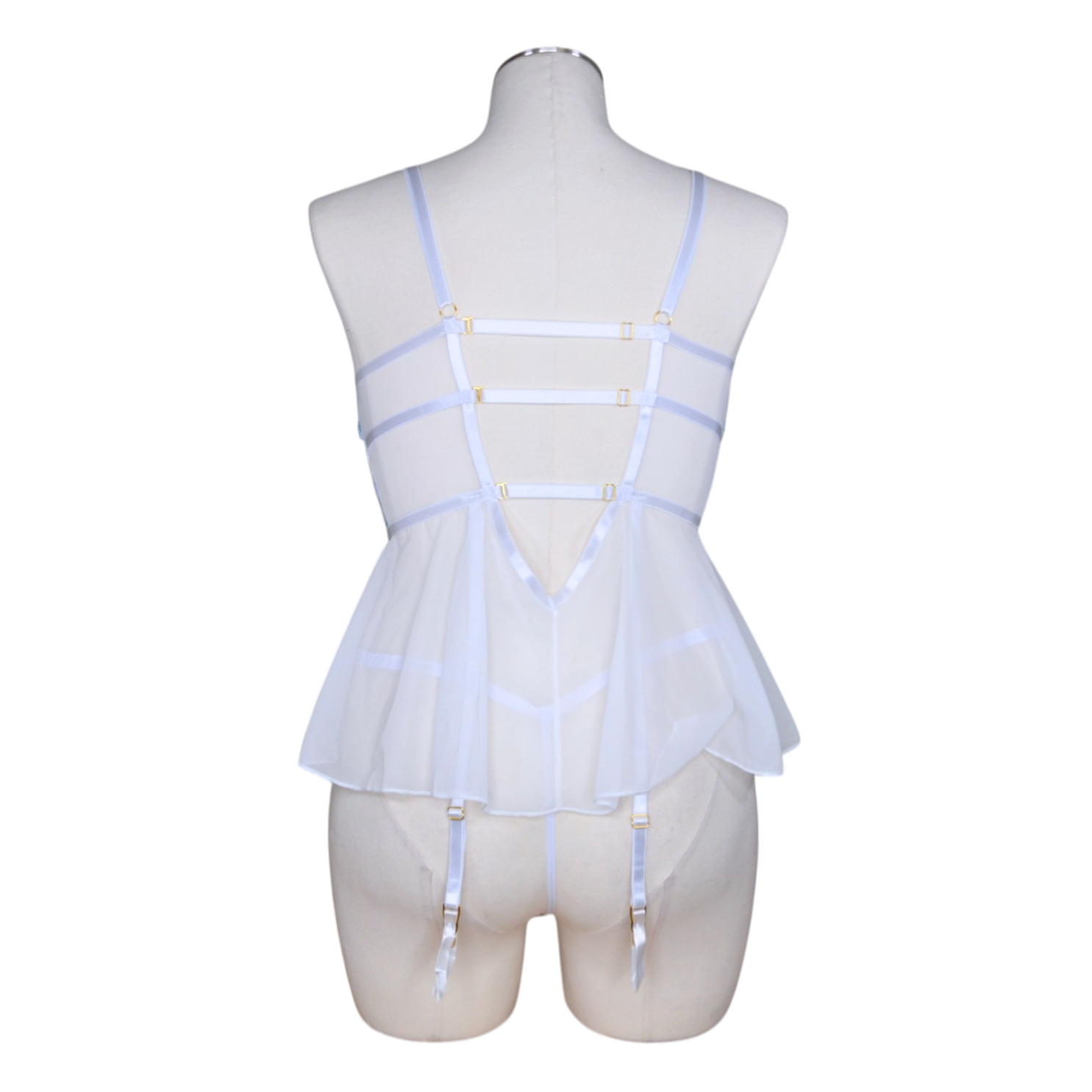 6212126 Floral Embroidered Bustier