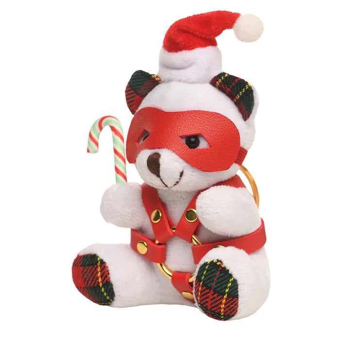 Master Series Holiday Bondage Bear Keychain