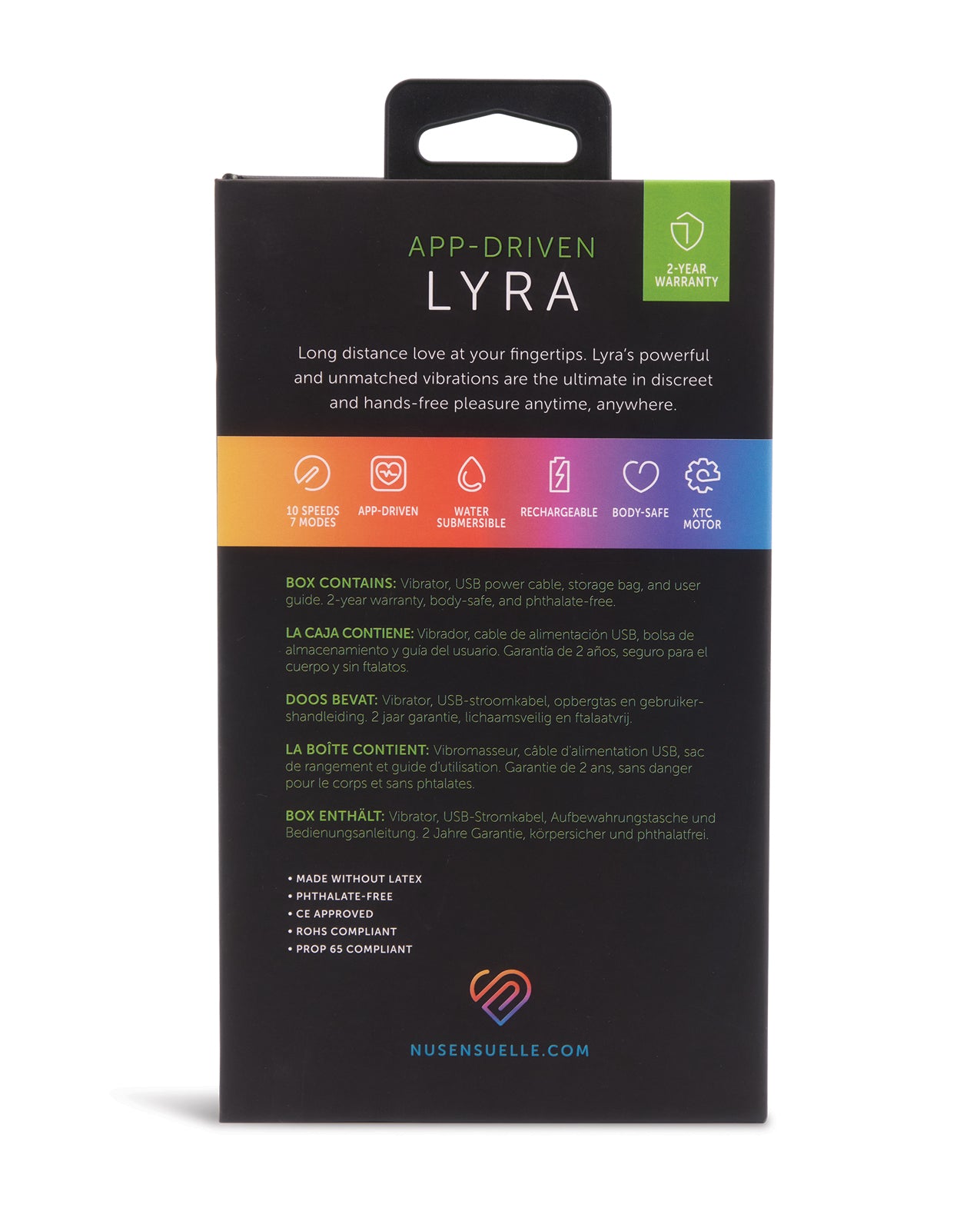 Nu Sensuelle Lyra App Enabled Panty Vibe