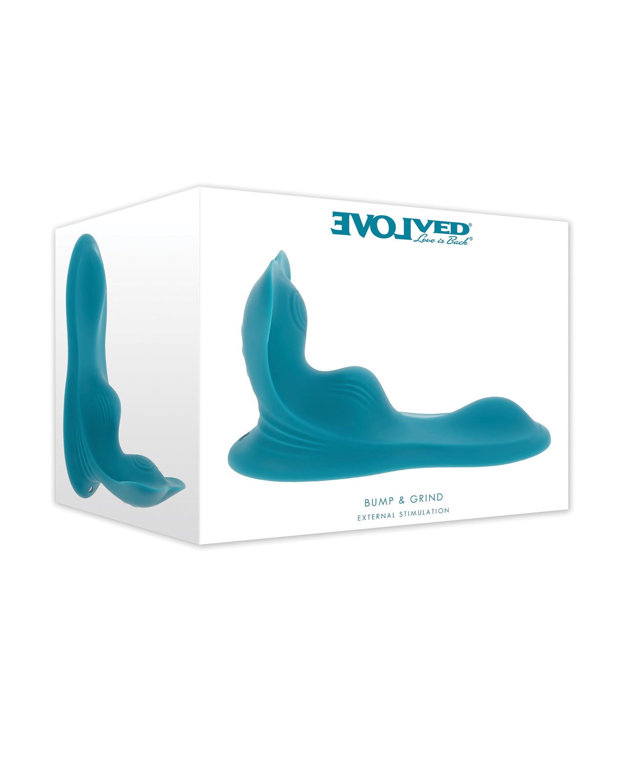 Evolved Bump & Grind External Stimulator Teal