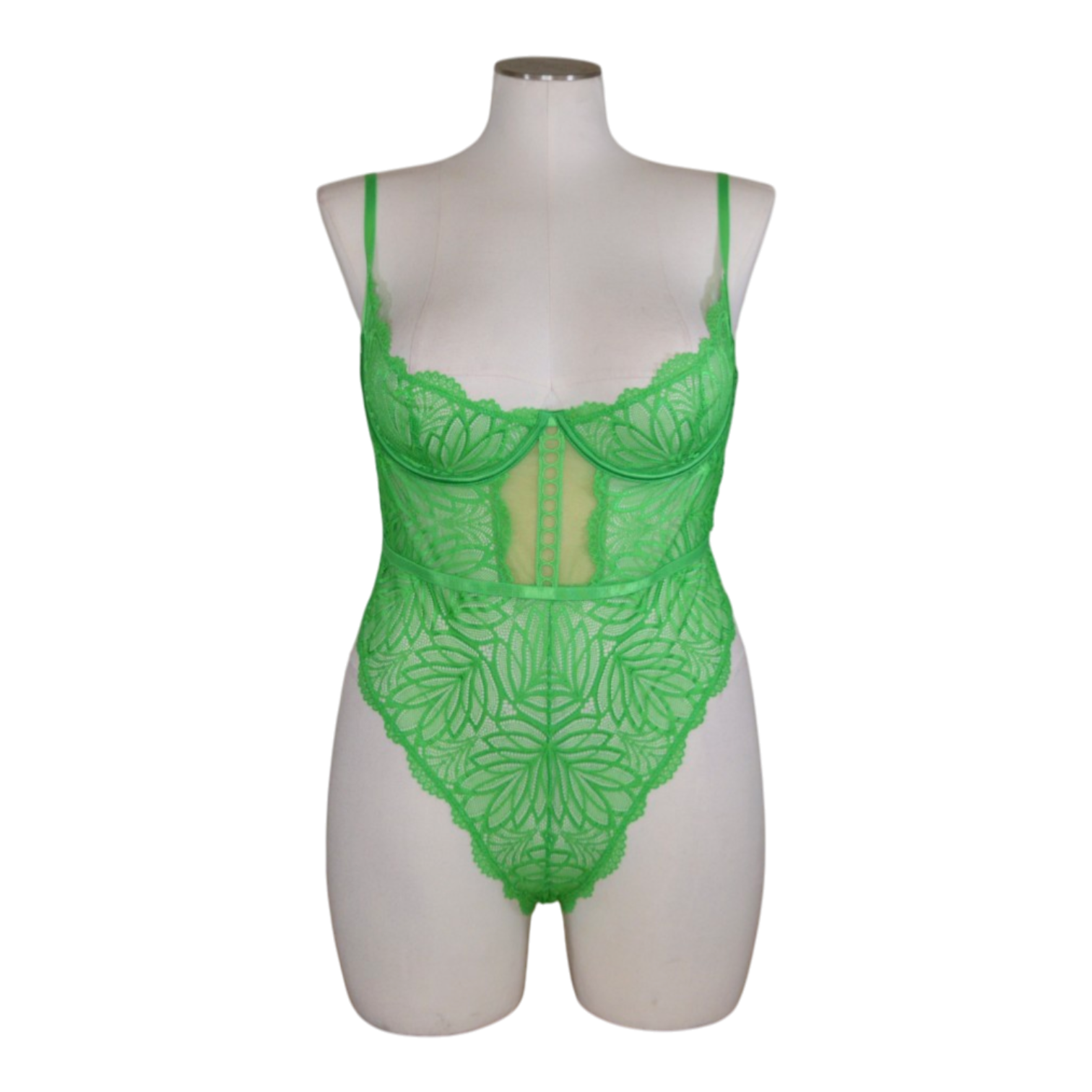 12146 Underwire Shelf Cup Lace Teddy