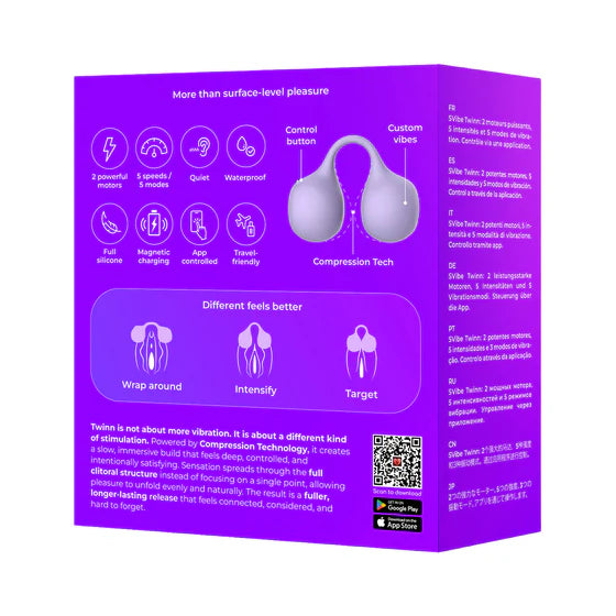 Snail Vibe Twinn Finger Vibrator (App-Enabled)