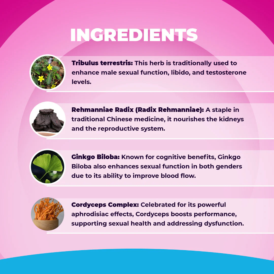 Nuud Vitality Aphrodisiac Gummies