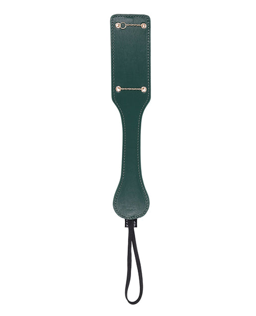 Sex & Mischief Indica Chain Impression Paddle Green