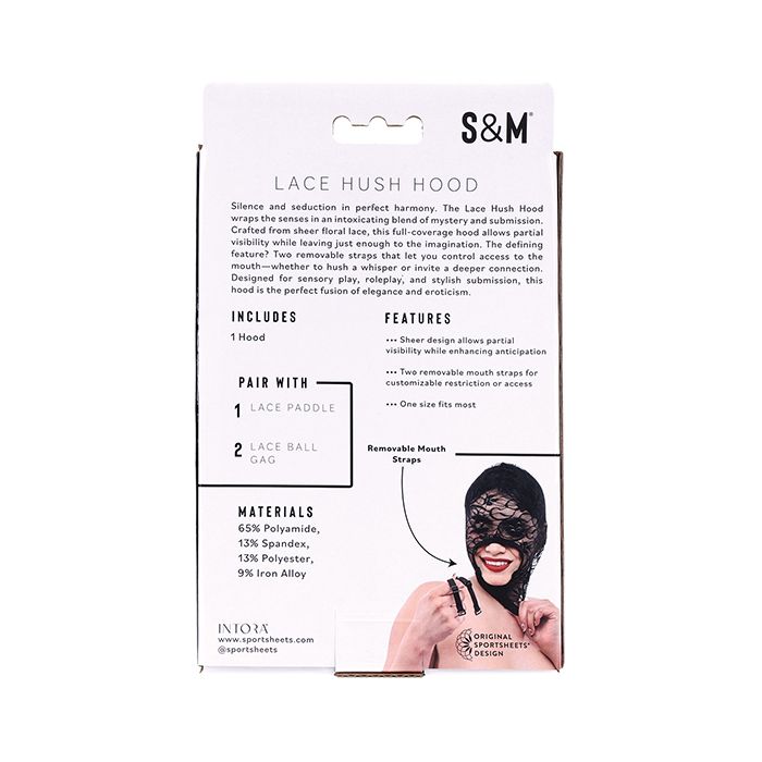 Sex & Mischief Lace Hush Hood