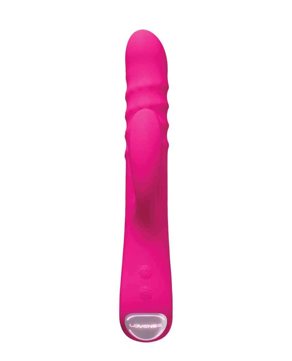 Lovense Velvo G-Spot & Clitoral Rabbit Vibrator - Pink
