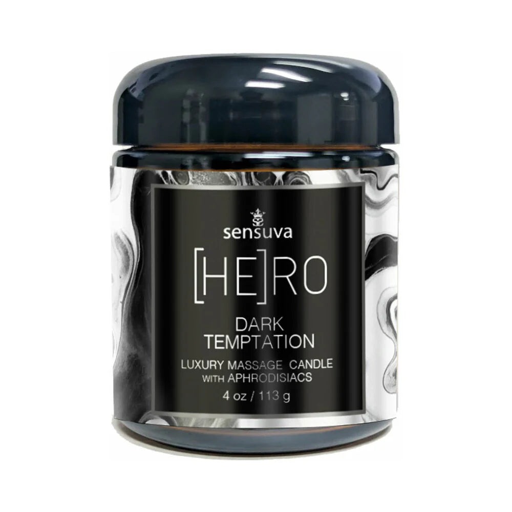 Sensuva Lit Luxury Massage Candle 4oz