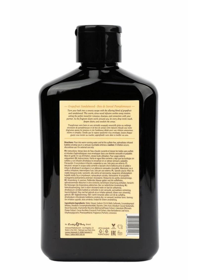 Black bottle with a yellow label on a white background