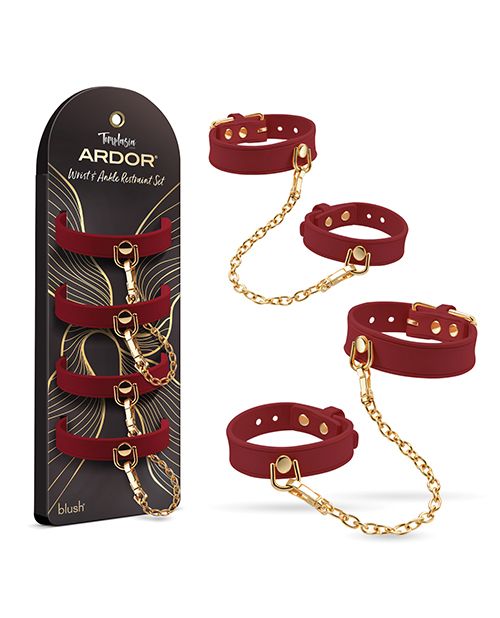 Blush Temptasia Ardor Wrist & Ankle Restraints