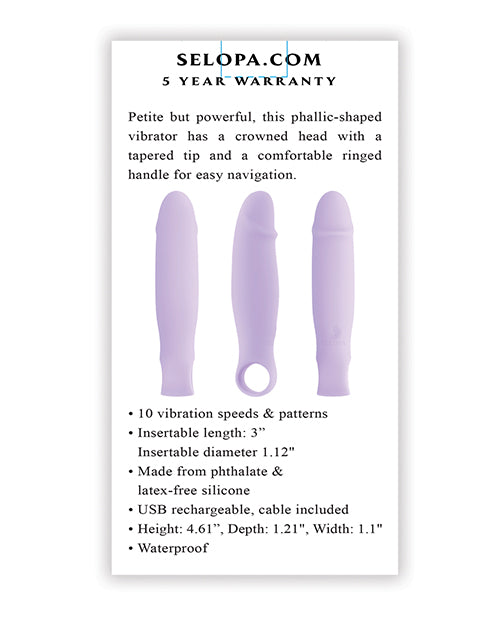 Selopa Petite Pecker Purple
