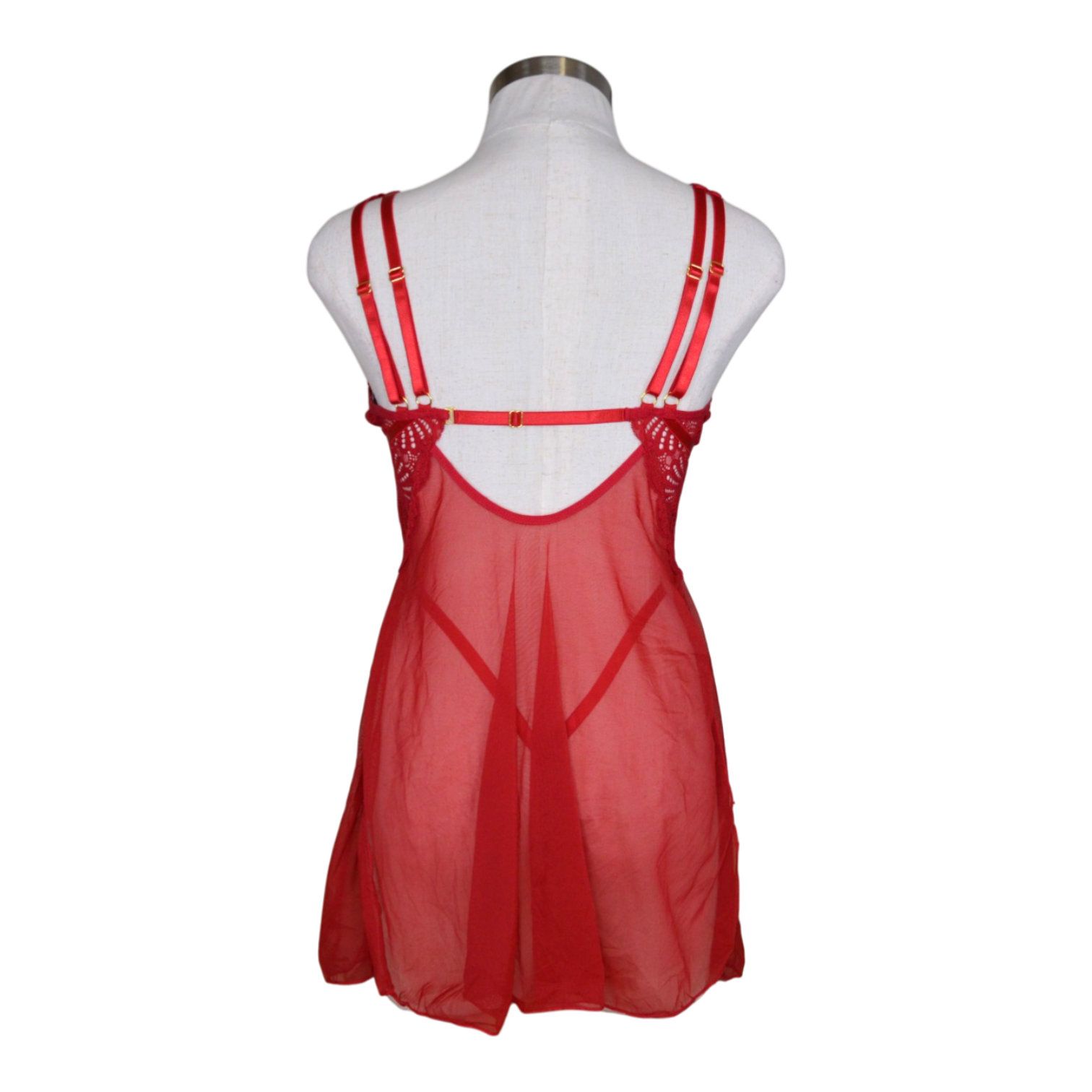 11986 Sheer Underwire Babydoll