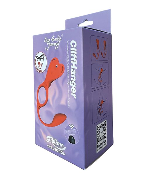 Sublime Cliffhanger Wearable Panty Vibe & Anal Plug w/Penis Access