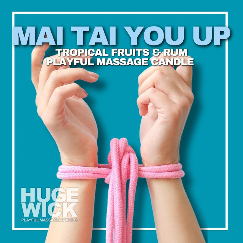 Huge Wick Playful Massage Candle