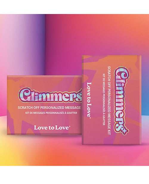 Love to Love Glimmers Personalized Scratch Off