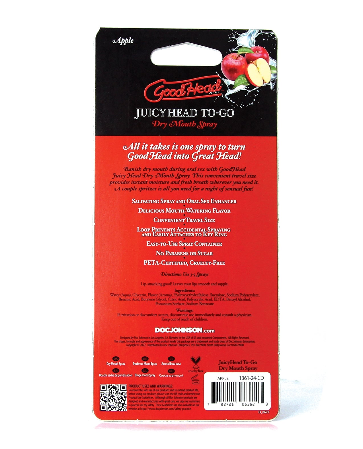 GoodHead Juicy Head Dry Mouth Spray To-Go