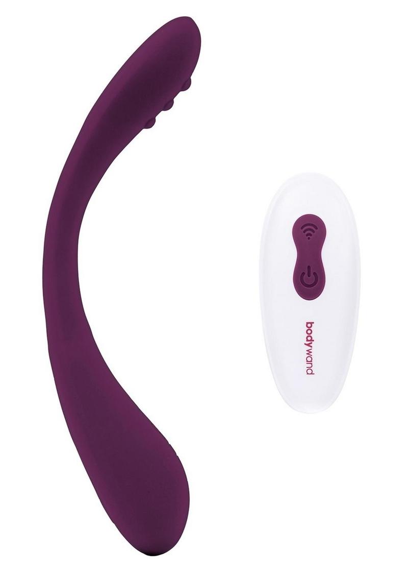 Bodywand ID Bend Rechargeable Silicone Clitoral Stimulator with Remote