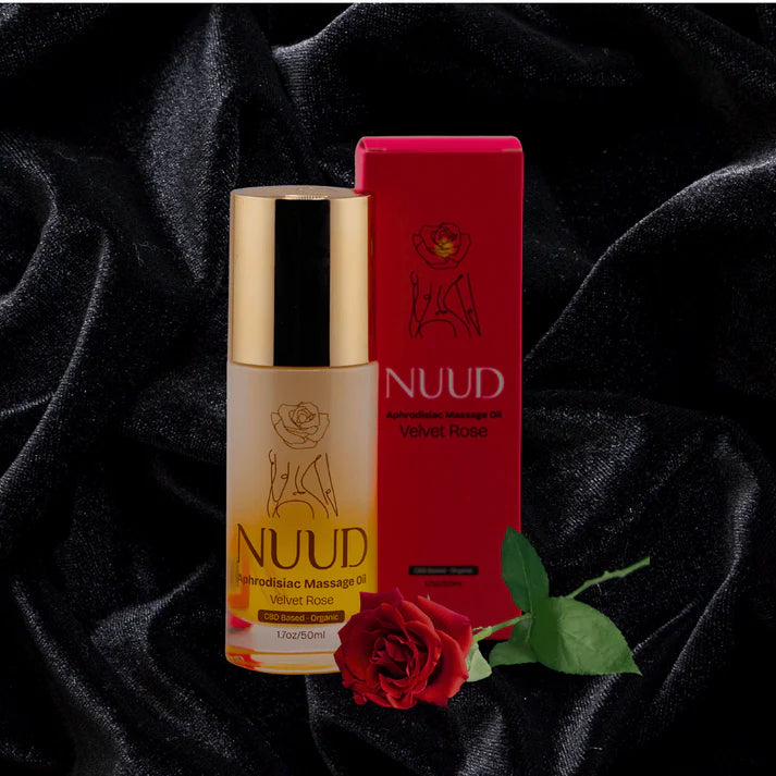 Nuud Aphrodisiac Massage Oil CBD Based
