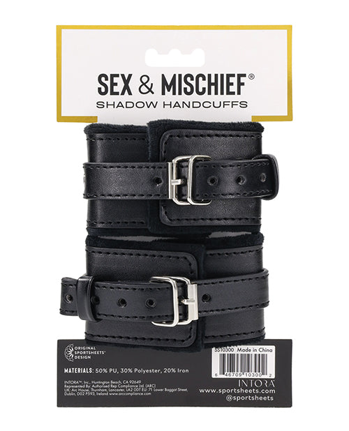 Sex & Mischief Shadow Handcuffs