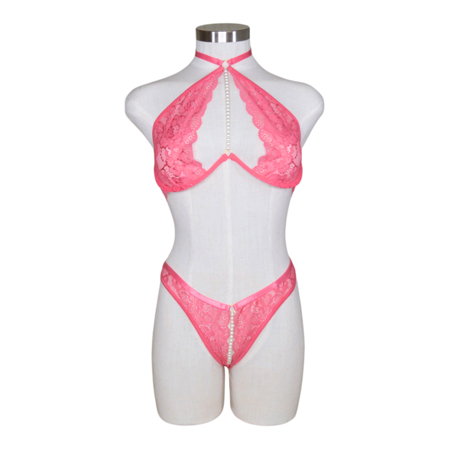 2636 Shimmer Lace Pearl Set