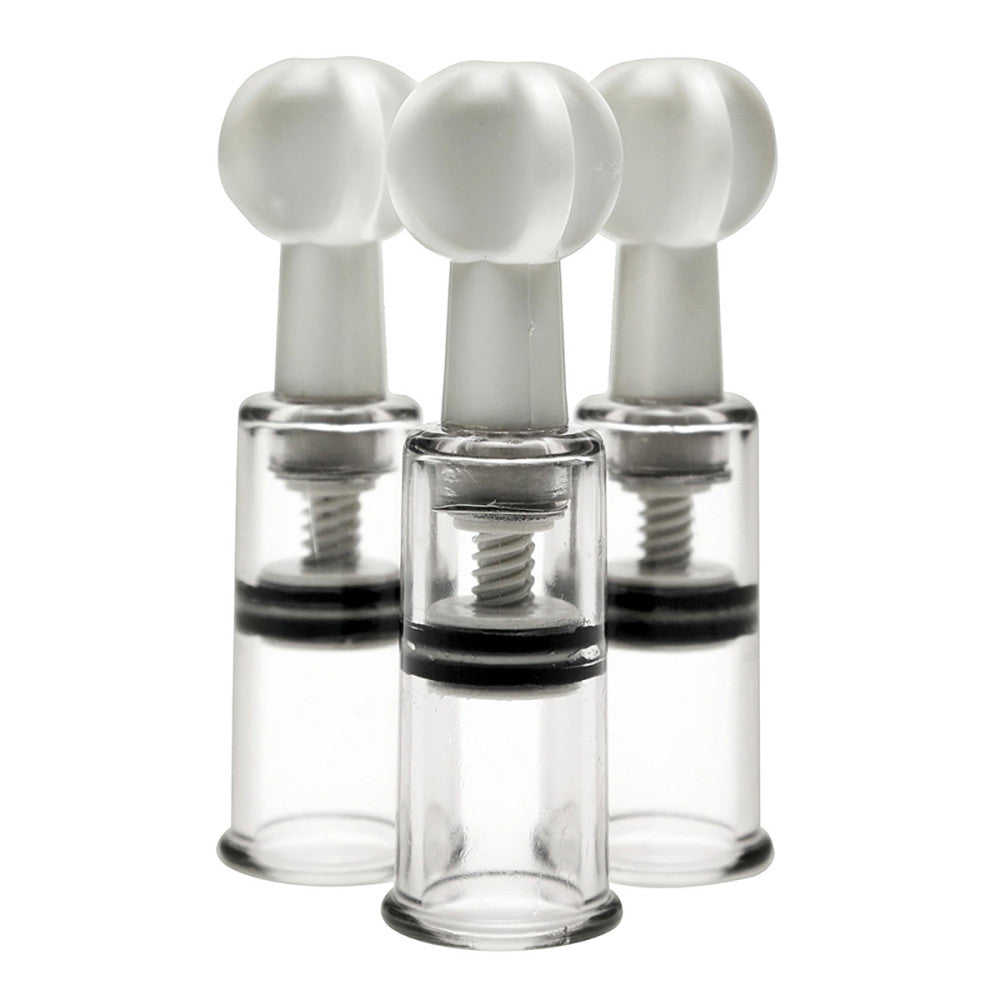 Size Matters Twisted Triplets Nipple and Clitoris Suckers