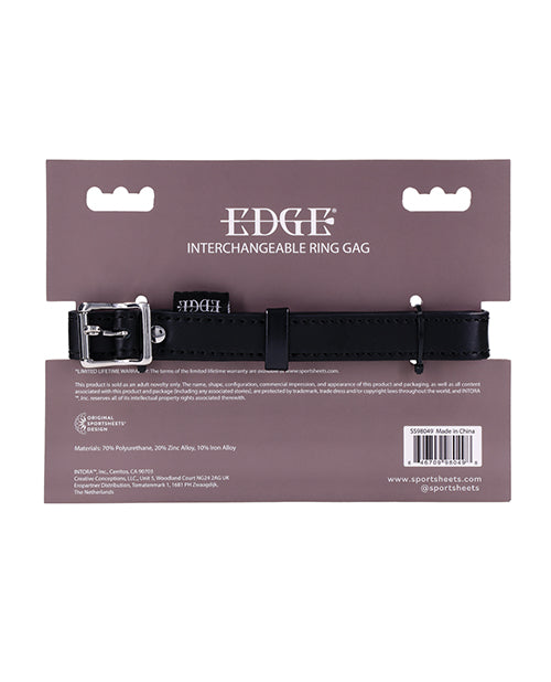 Edge Interchangeable Ring Gag