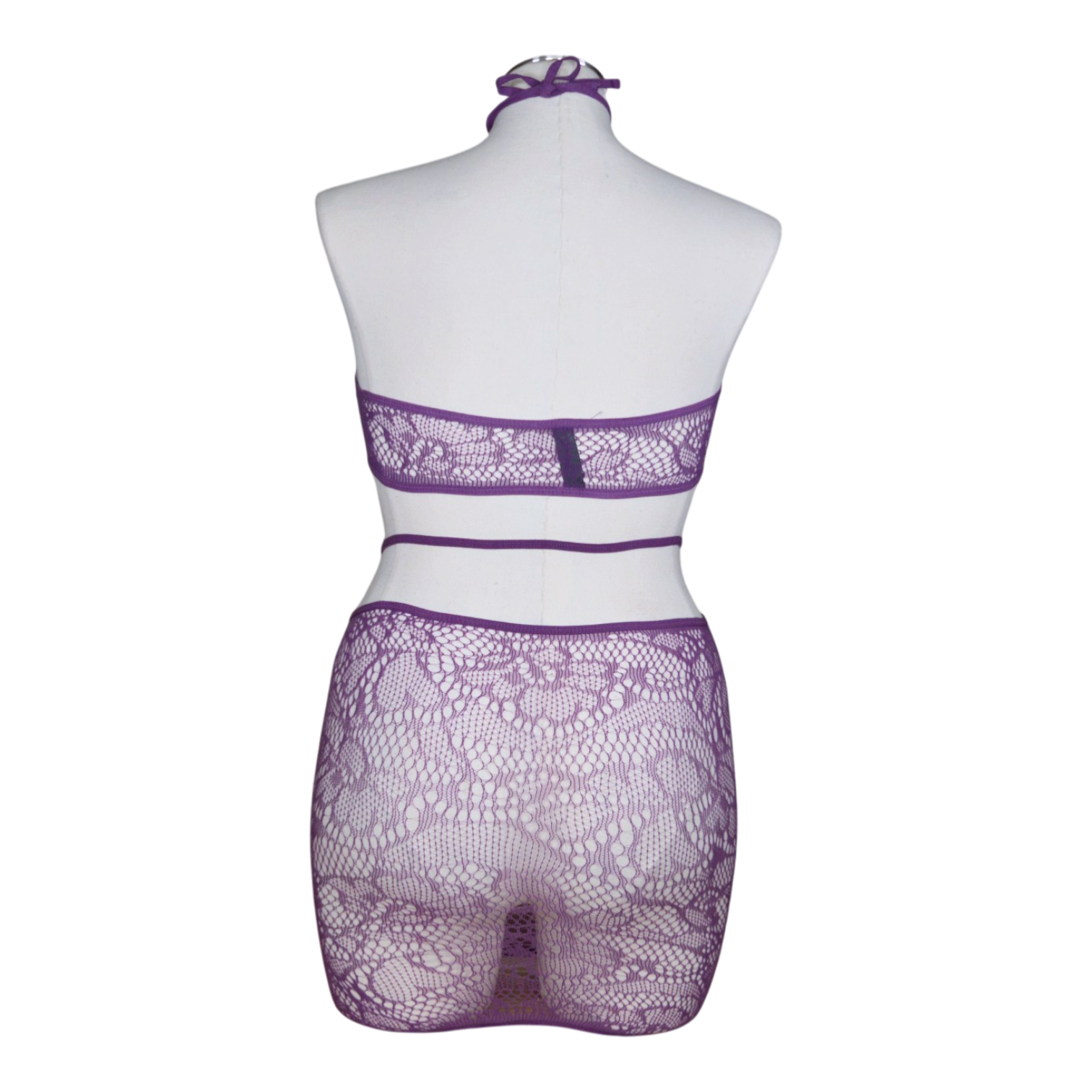 824 Halter Dress Bodystocking