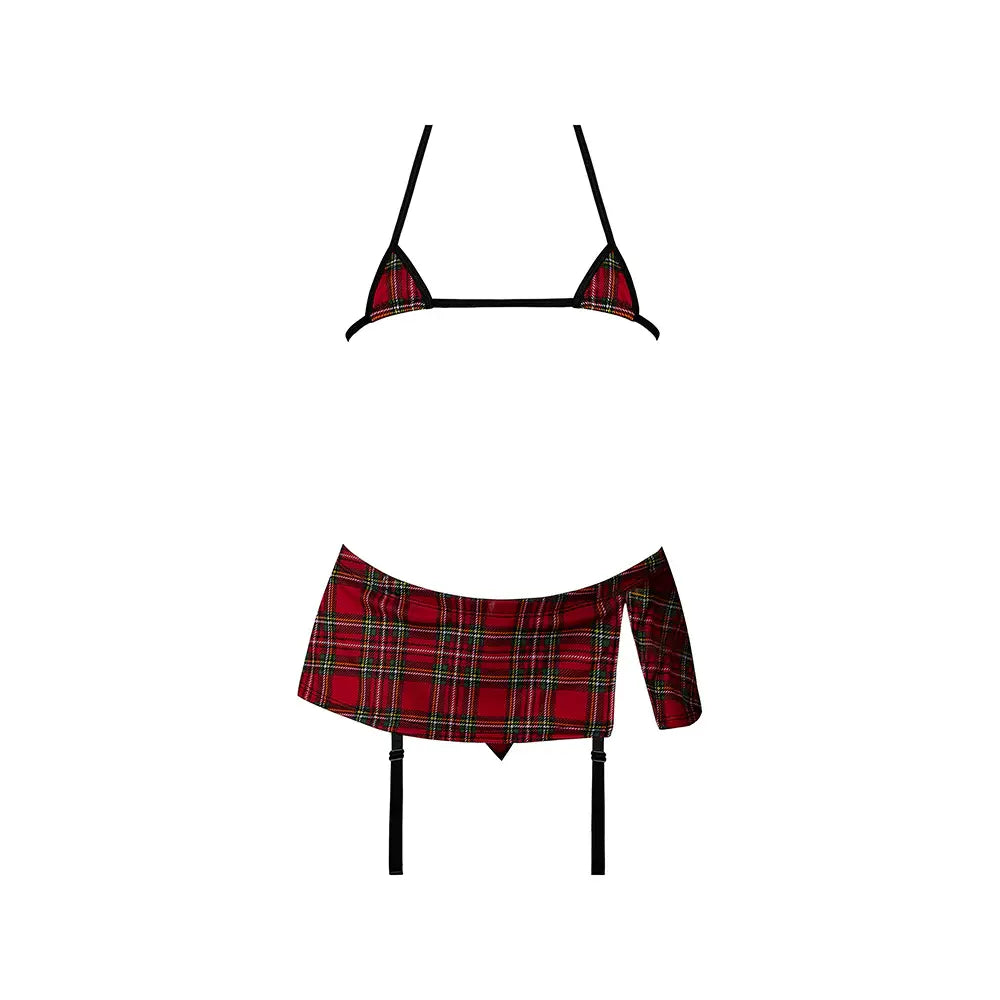 110 Micro Bikini School Girl Skirt Set