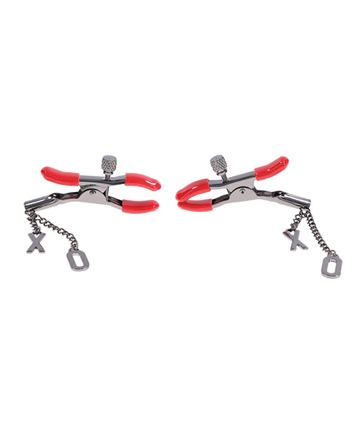 Sex & Mischief Ex's & Oh's Nipple Clamps