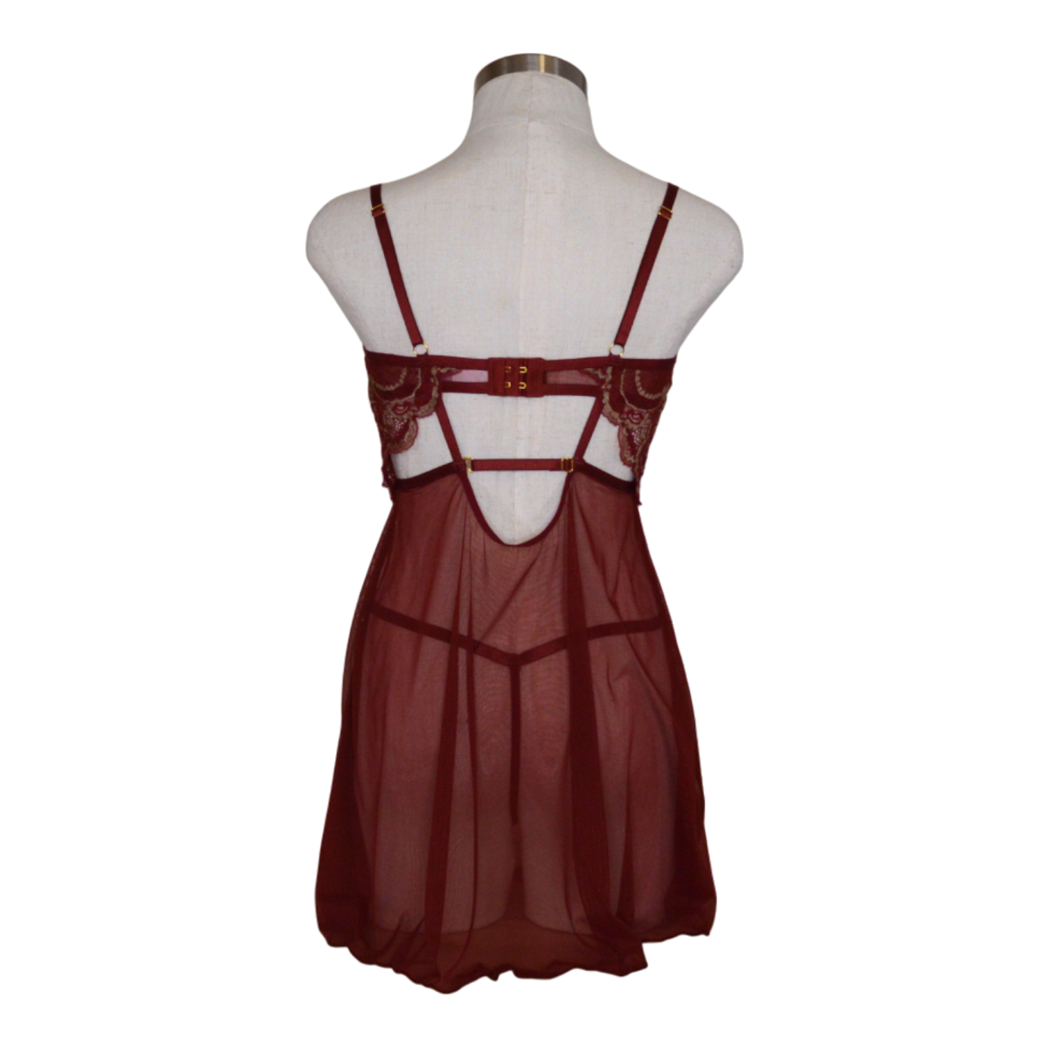 75063 Unlined Underwire Lace Babydoll