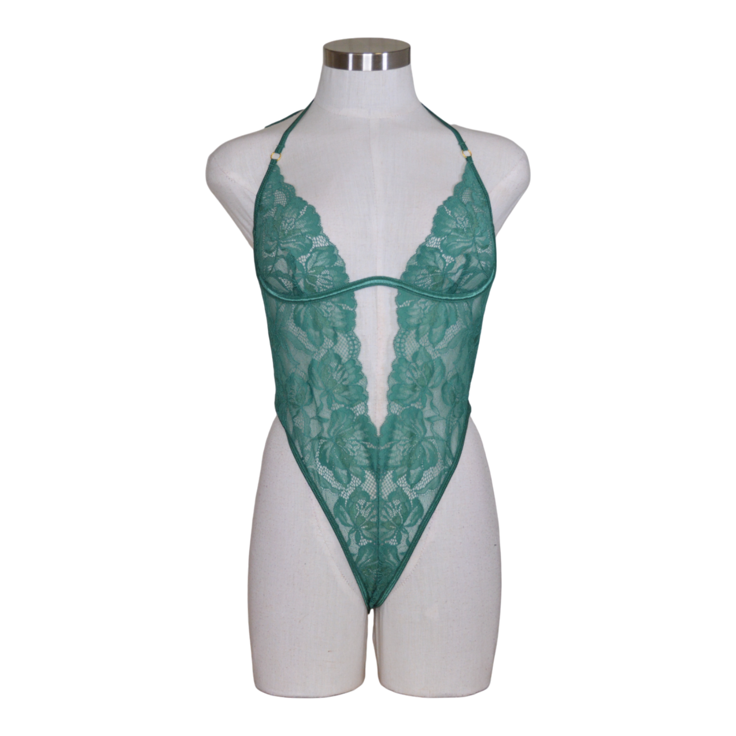 2440 Green Lace Teddy