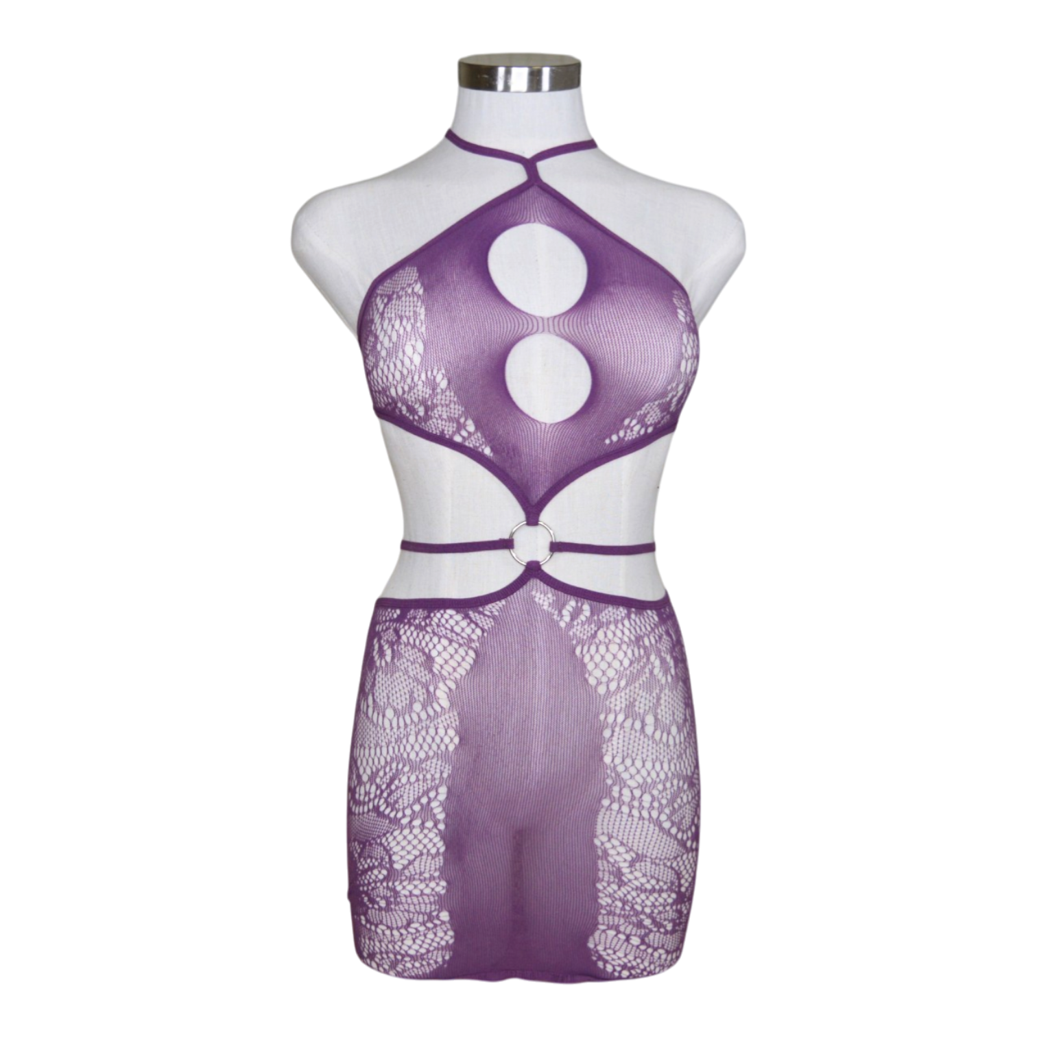 824 Halter Dress Bodystocking